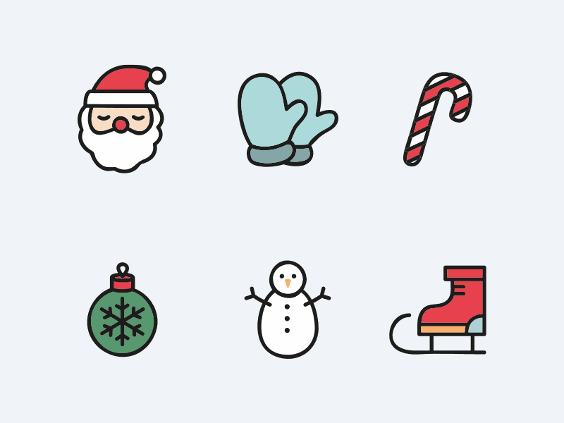 christmas icons